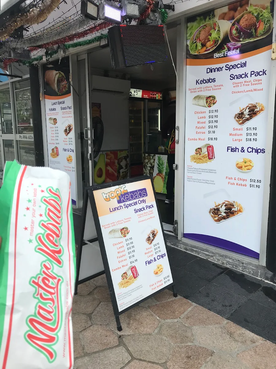 Menu, Tropic Kebabs