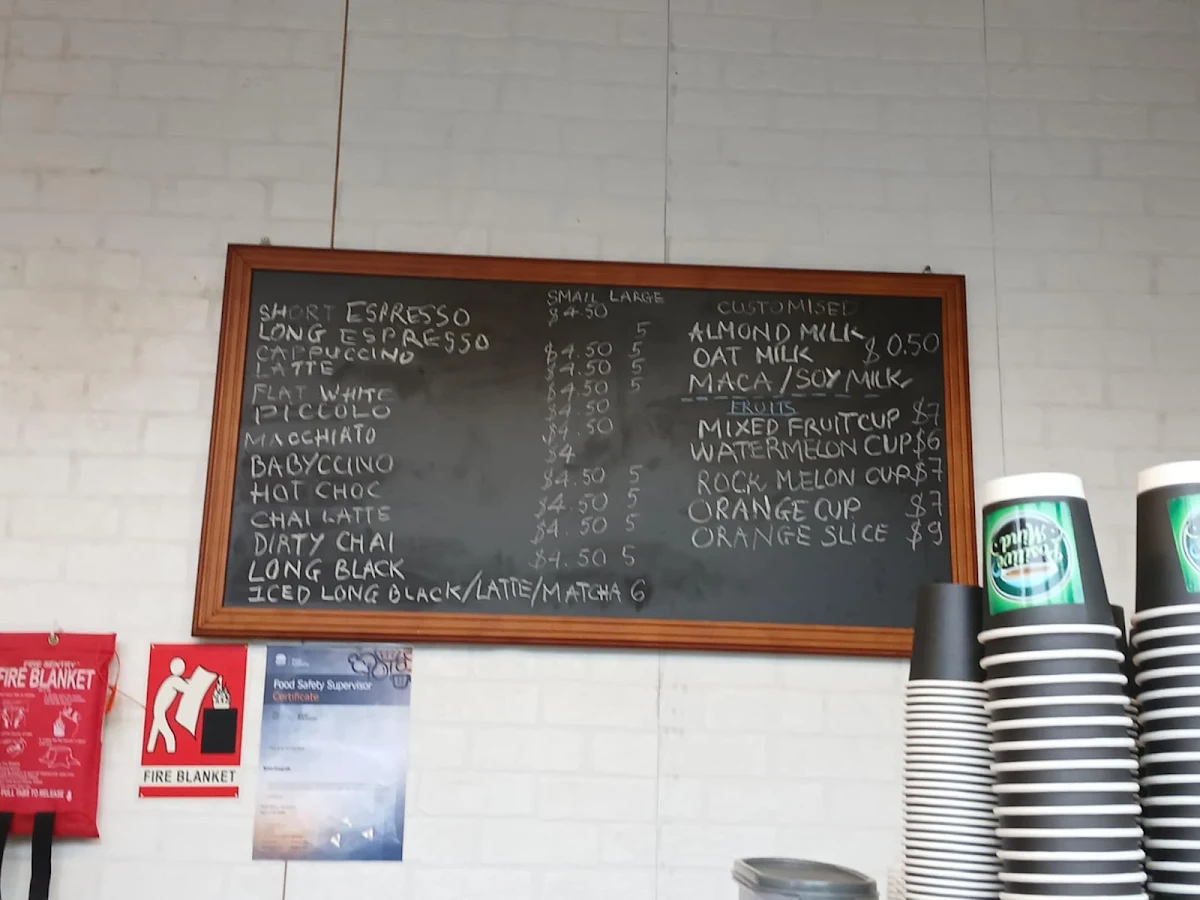 Menu, DON DON Coffee