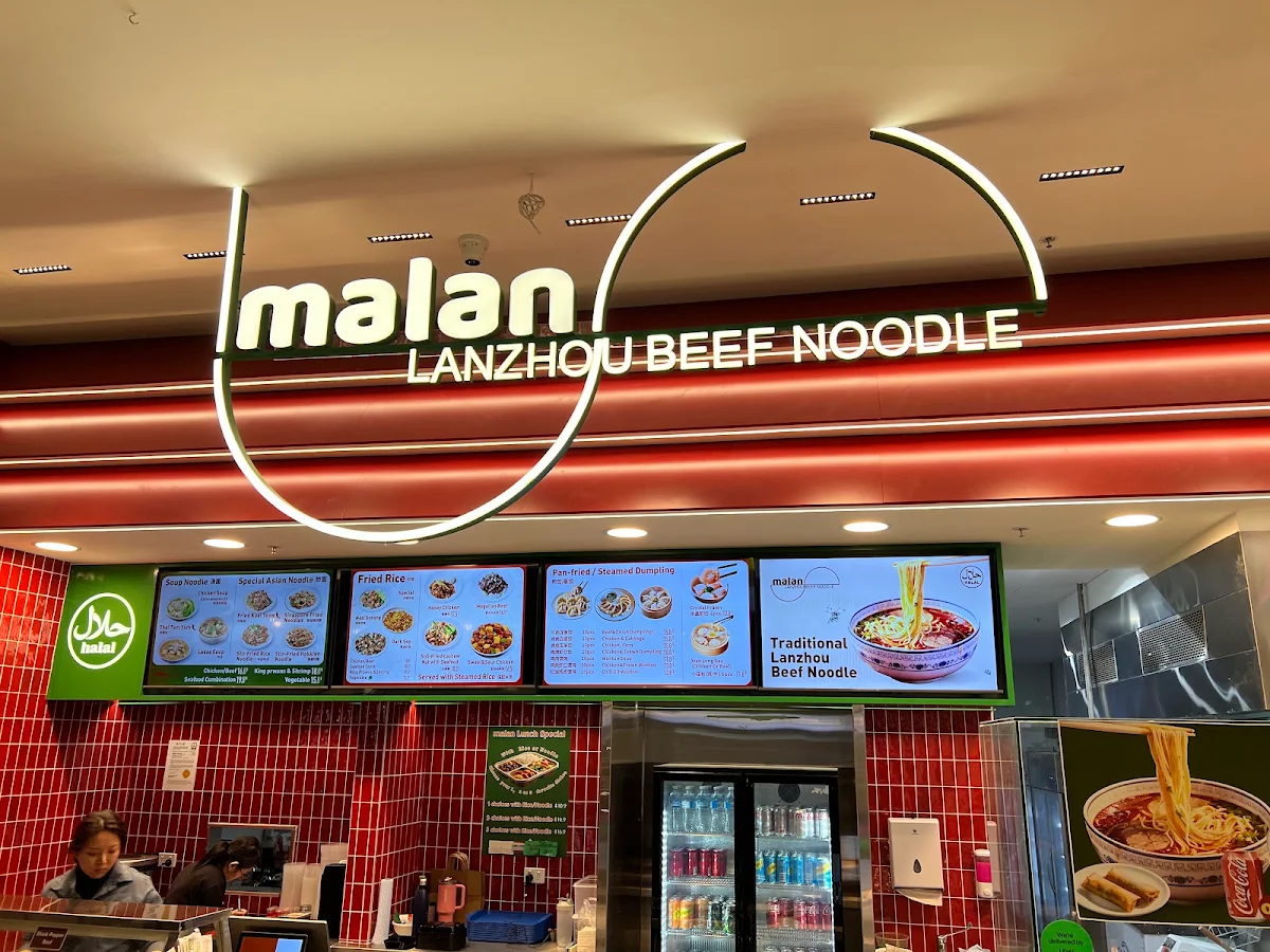 Menu, Malan Lanzhou Beef Noodle