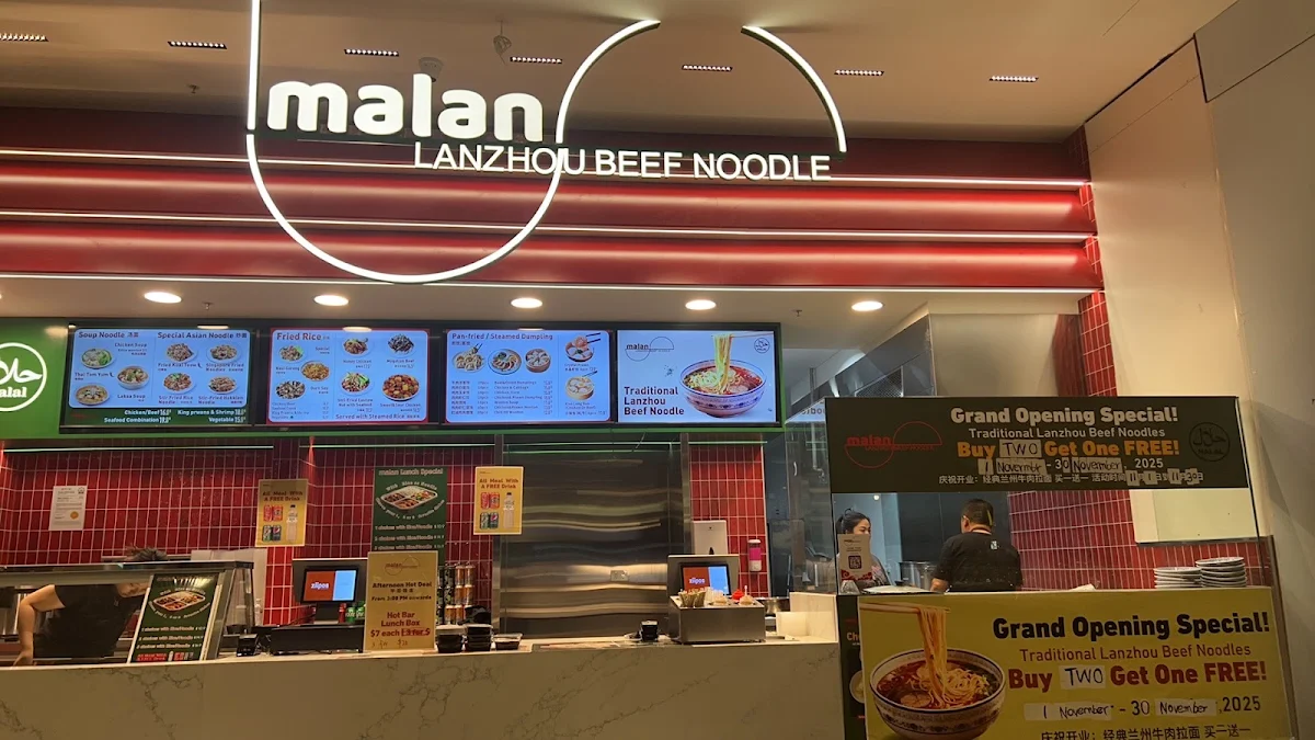 Menu, Malan Lanzhou Beef Noodle