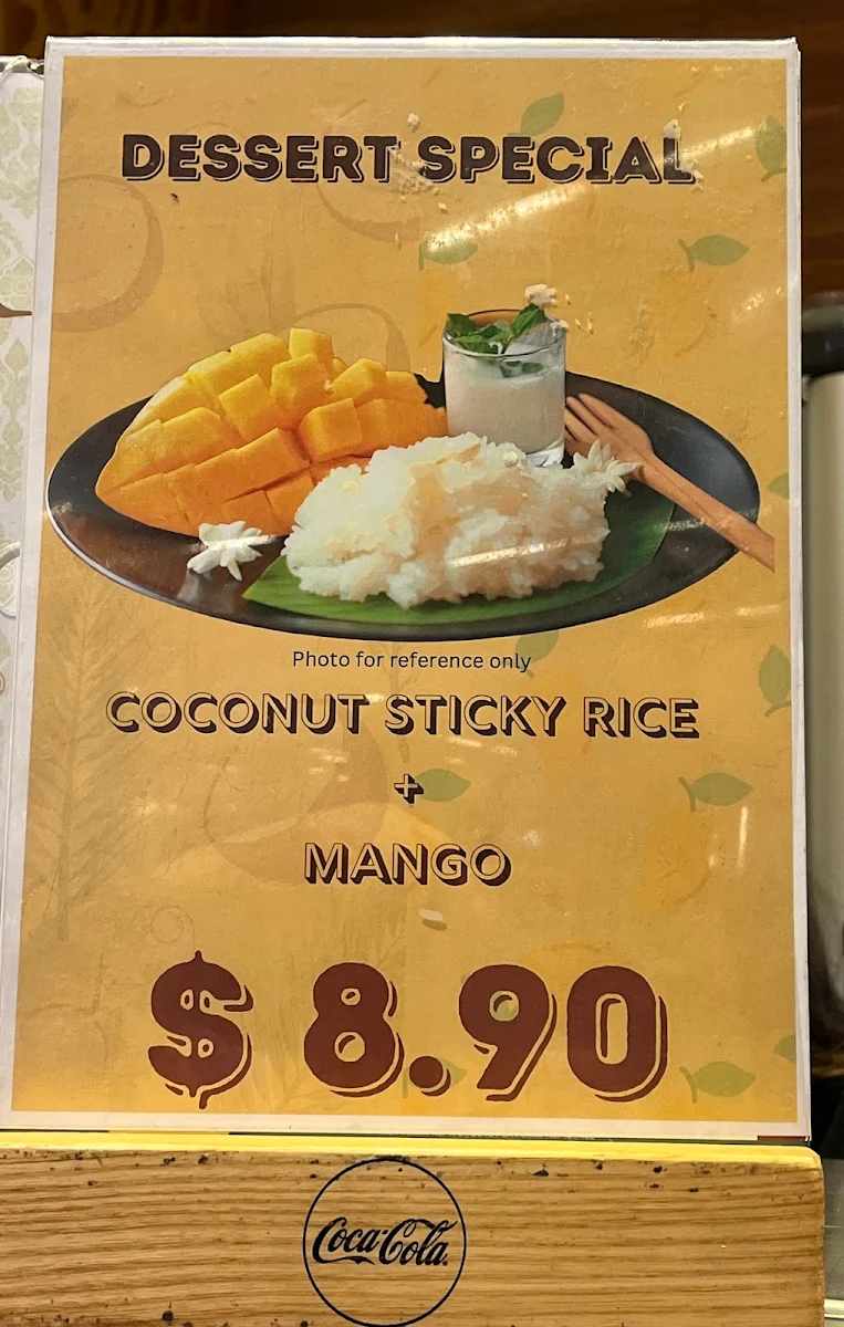 Menu, Thai Surin