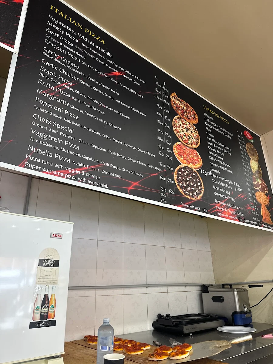 Menu, Haney Pizza & Cafe
