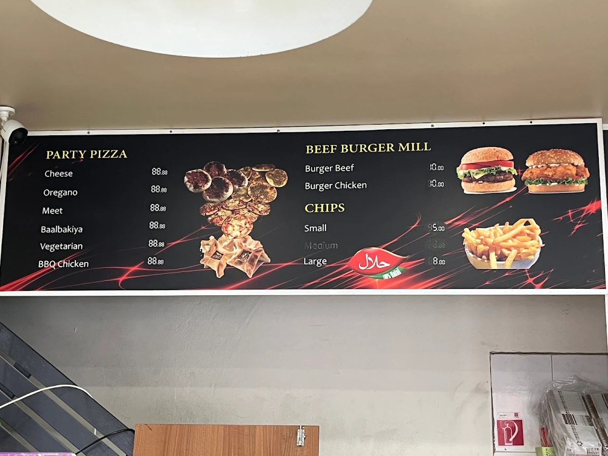 Menu, Haney Pizza & Cafe