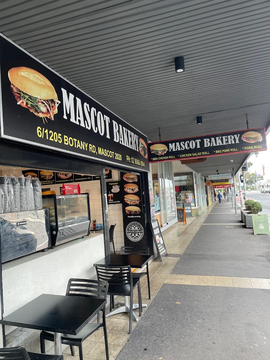 Menu, Mascot Bakery