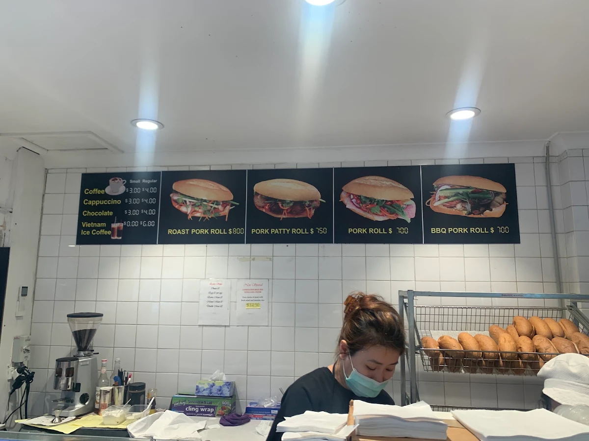 Menu, Mascot Bakery