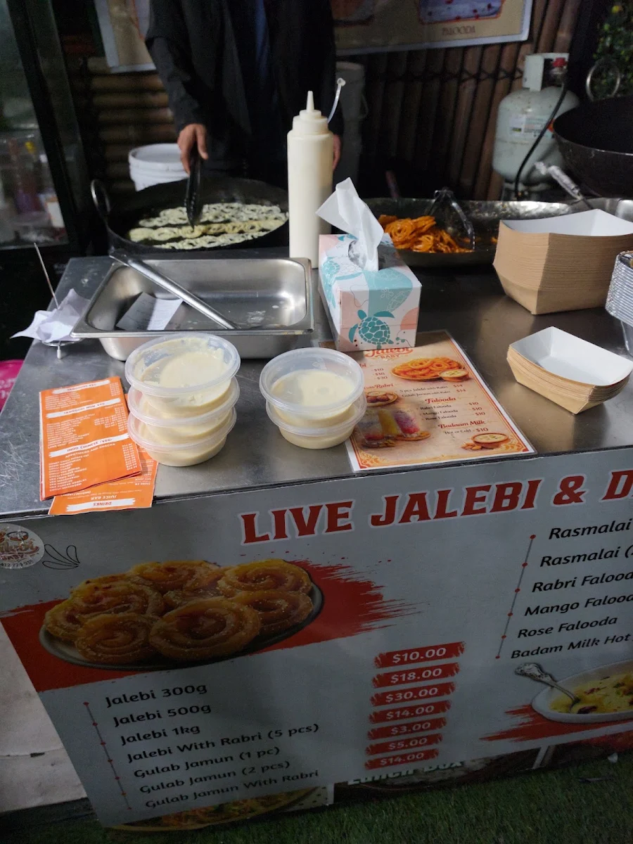 Menu, jalebi baby Blacktown