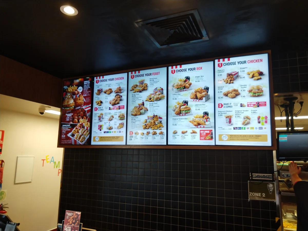 Menu, KFC Playford