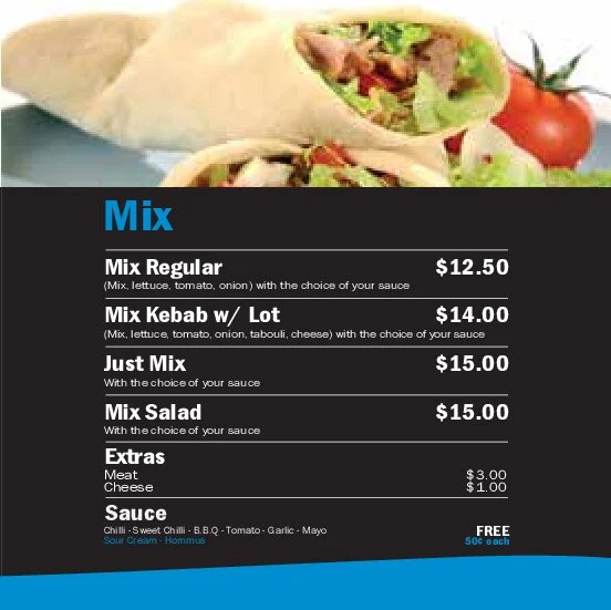 Menu photo 1