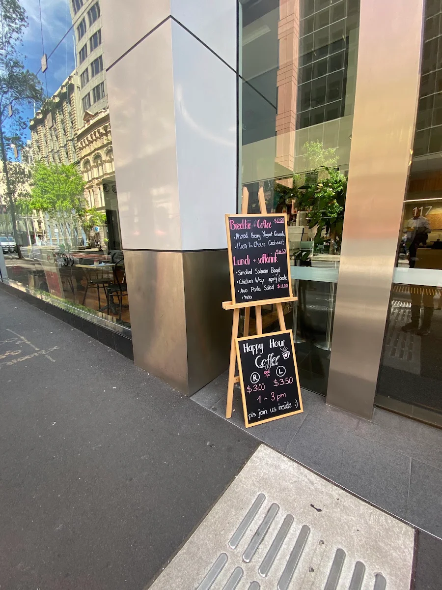 Menu, Cafe One 17