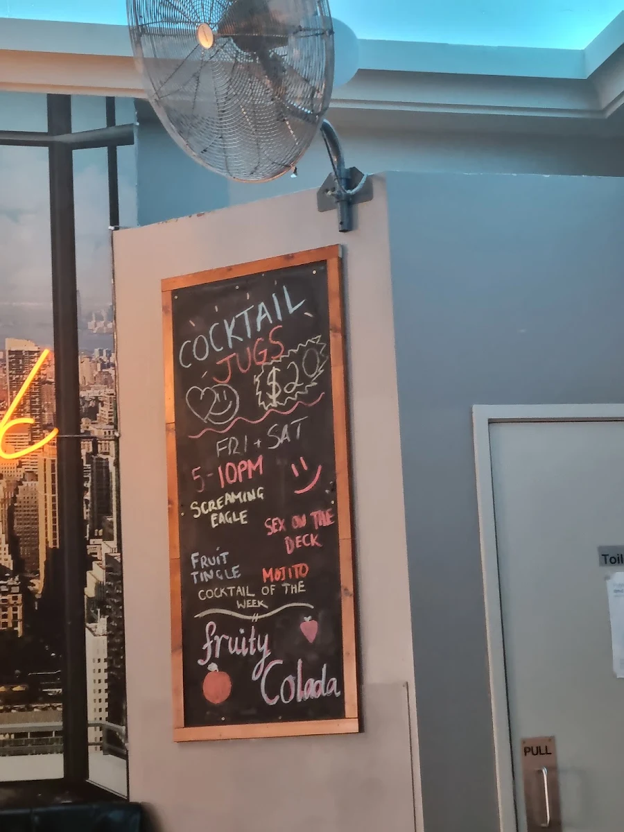 Menu, The Deck