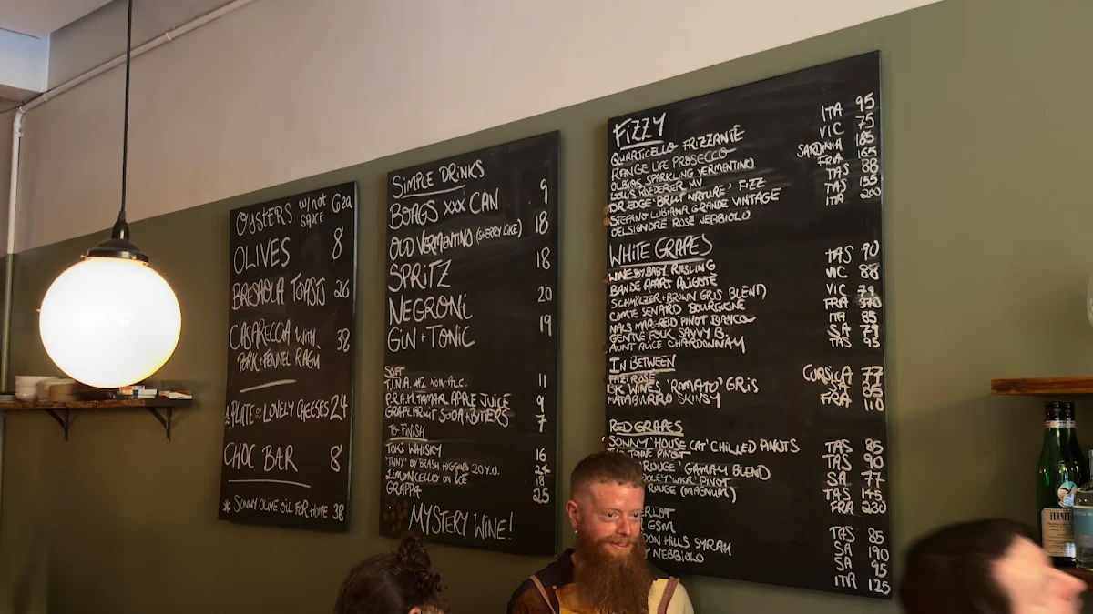 Menu, Sonny