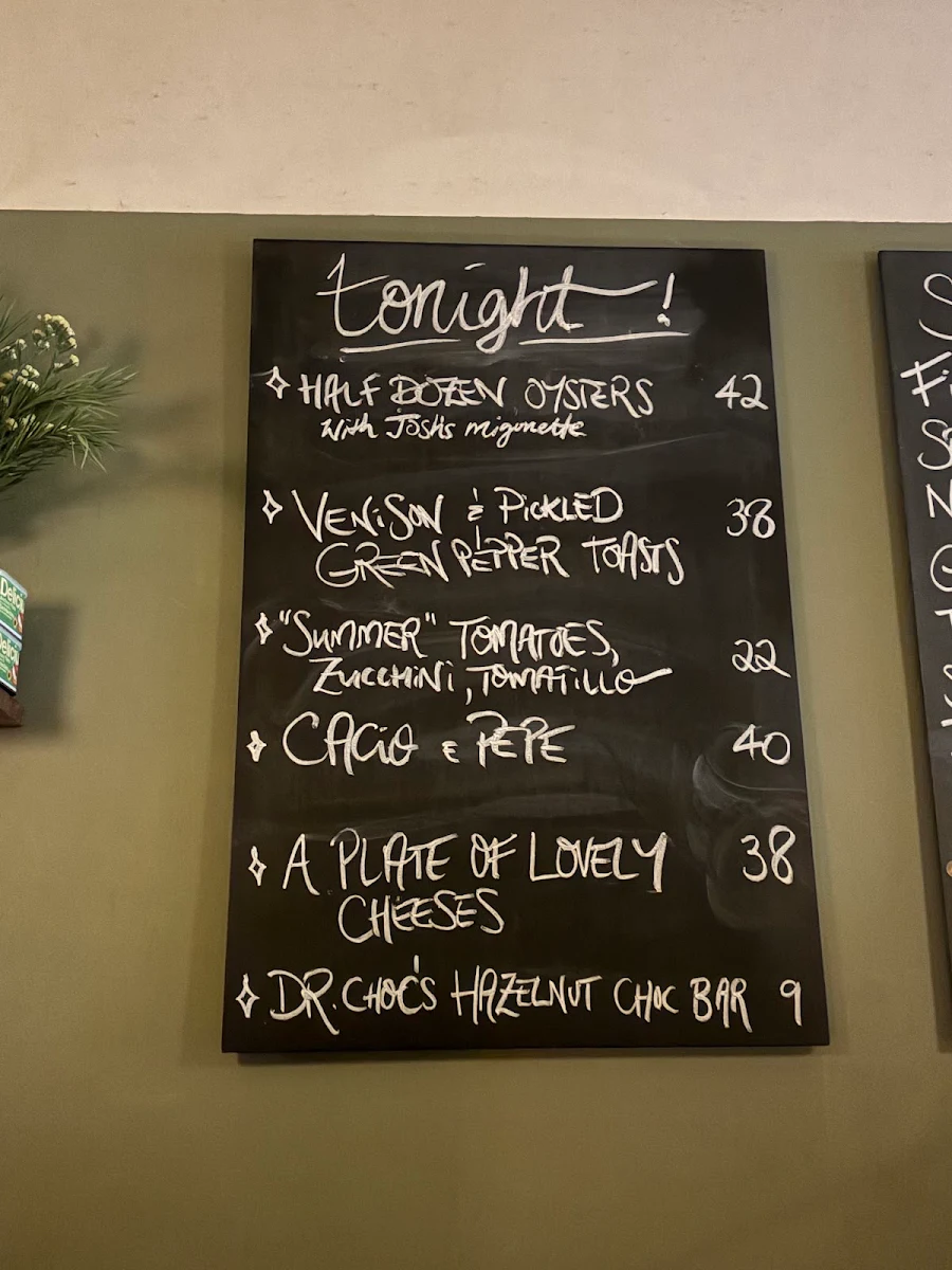 Menu, Sonny