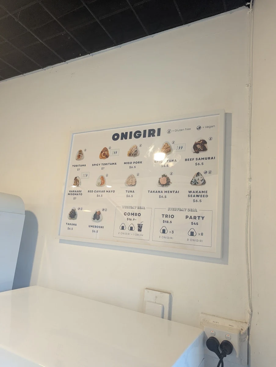 Menu, Shiro Gelato & Snack @Southport, Gold Coast
