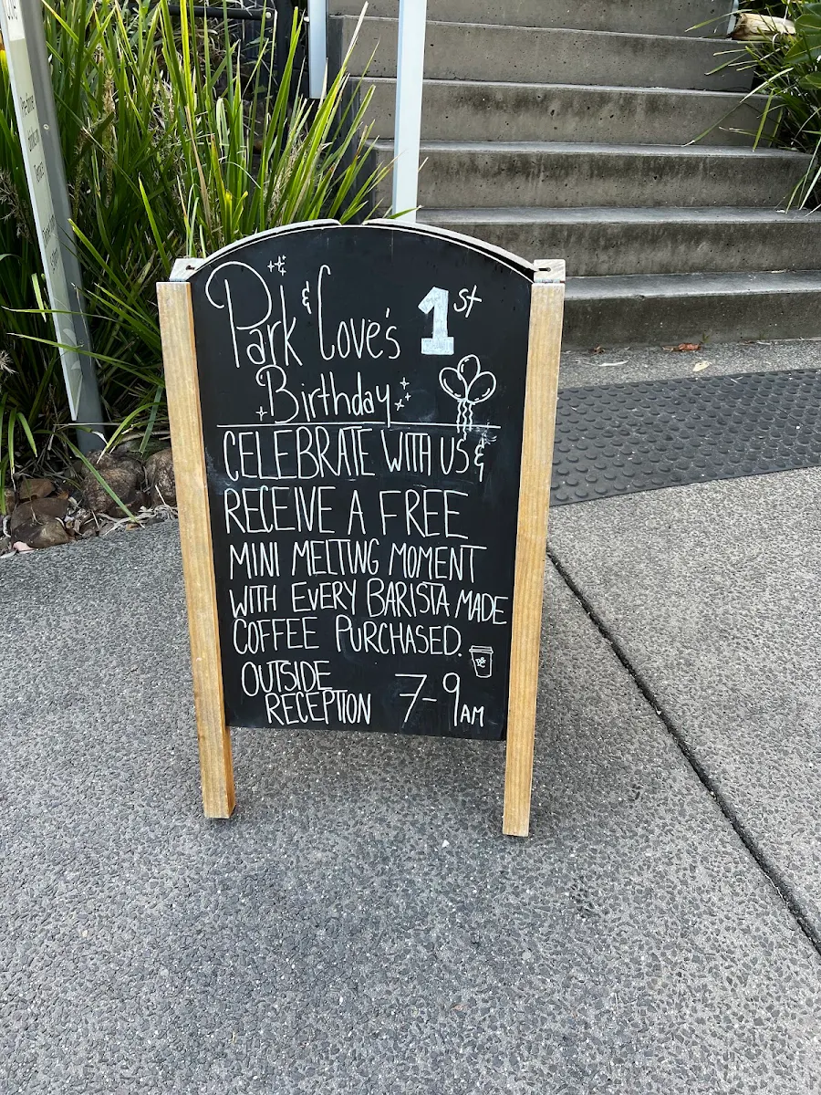 Menu, Park & Cove