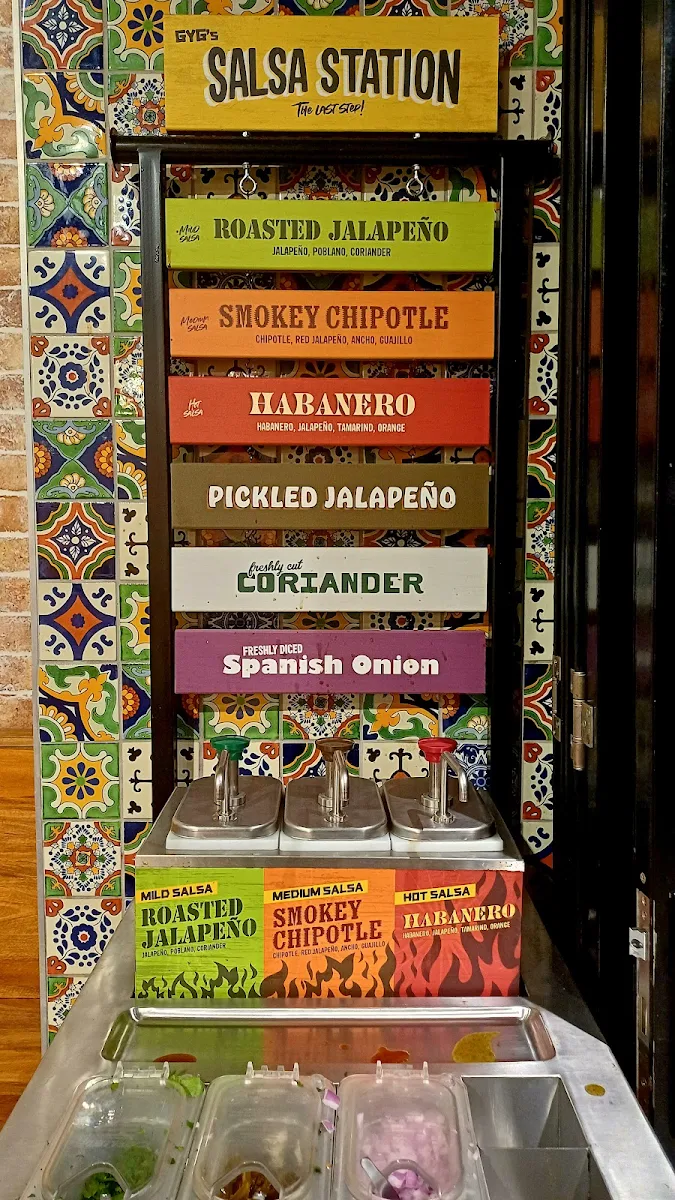 Menu, Guzman y Gomez - Harbour Town