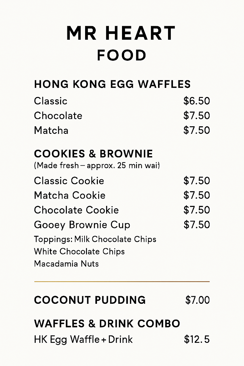 Menu photo 1