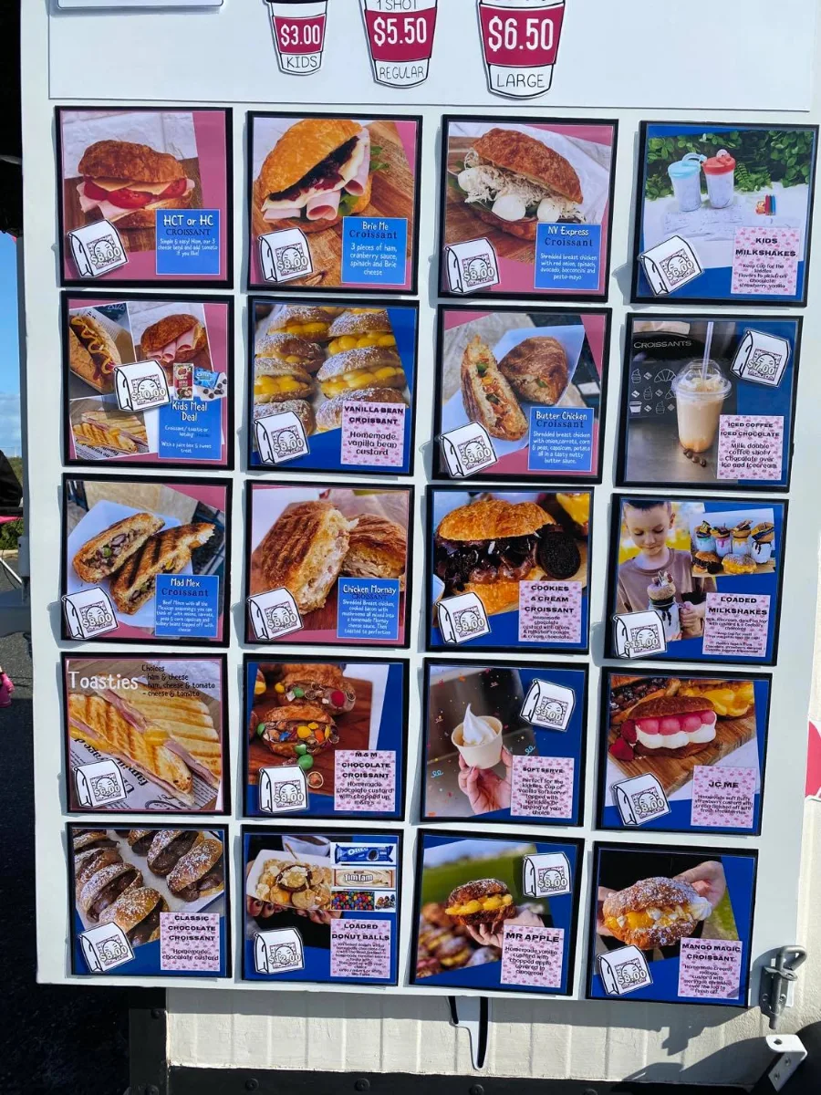 Menu, Coffeelicious