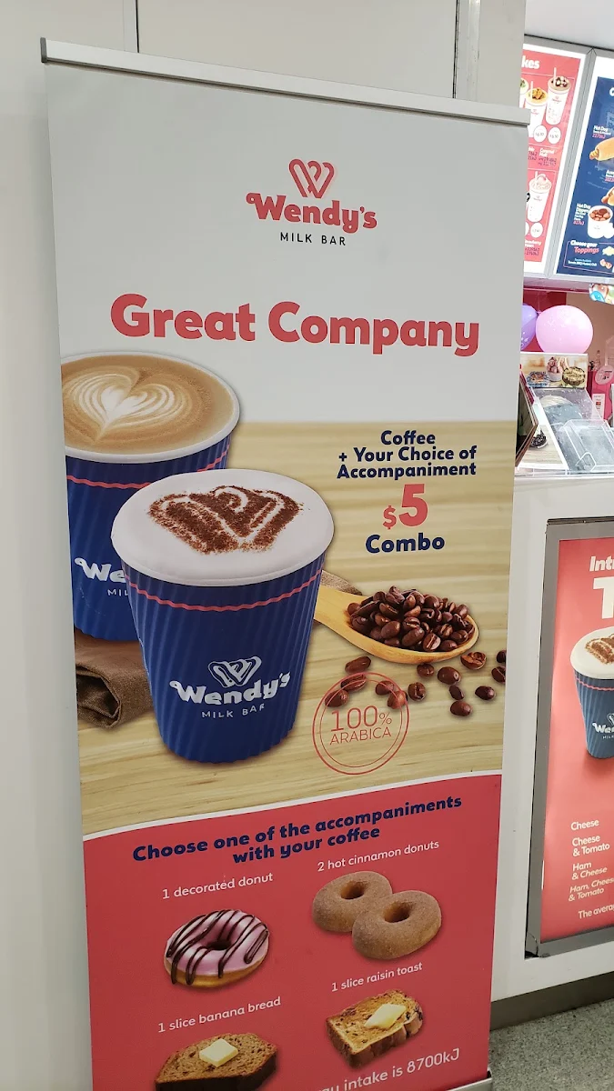 Menu, Wendys