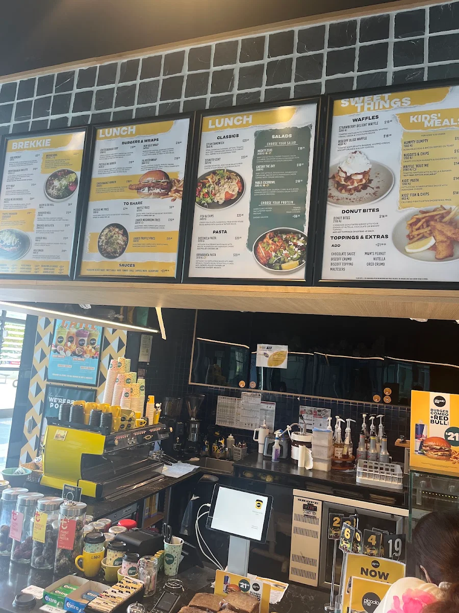Menu, Piccolo Me ICW Wollongong