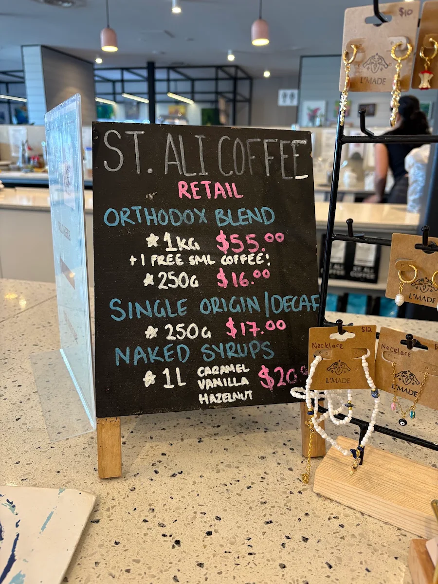 Menu, Espresso Warriors