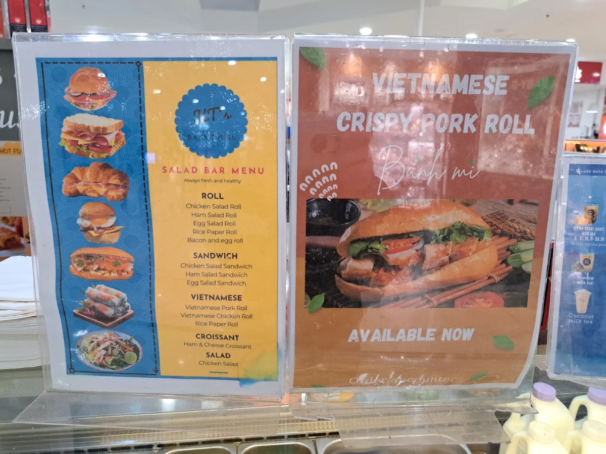 Menu, Kt’s Bakehouse