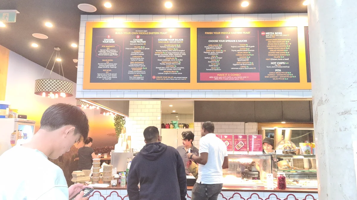 Menu, Yallah Eat Pita, Kebab & Shawarma Bar
