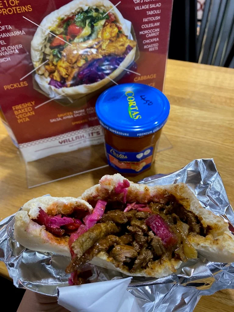 Menu, Yallah Eat Pita, Kebab & Shawarma Bar