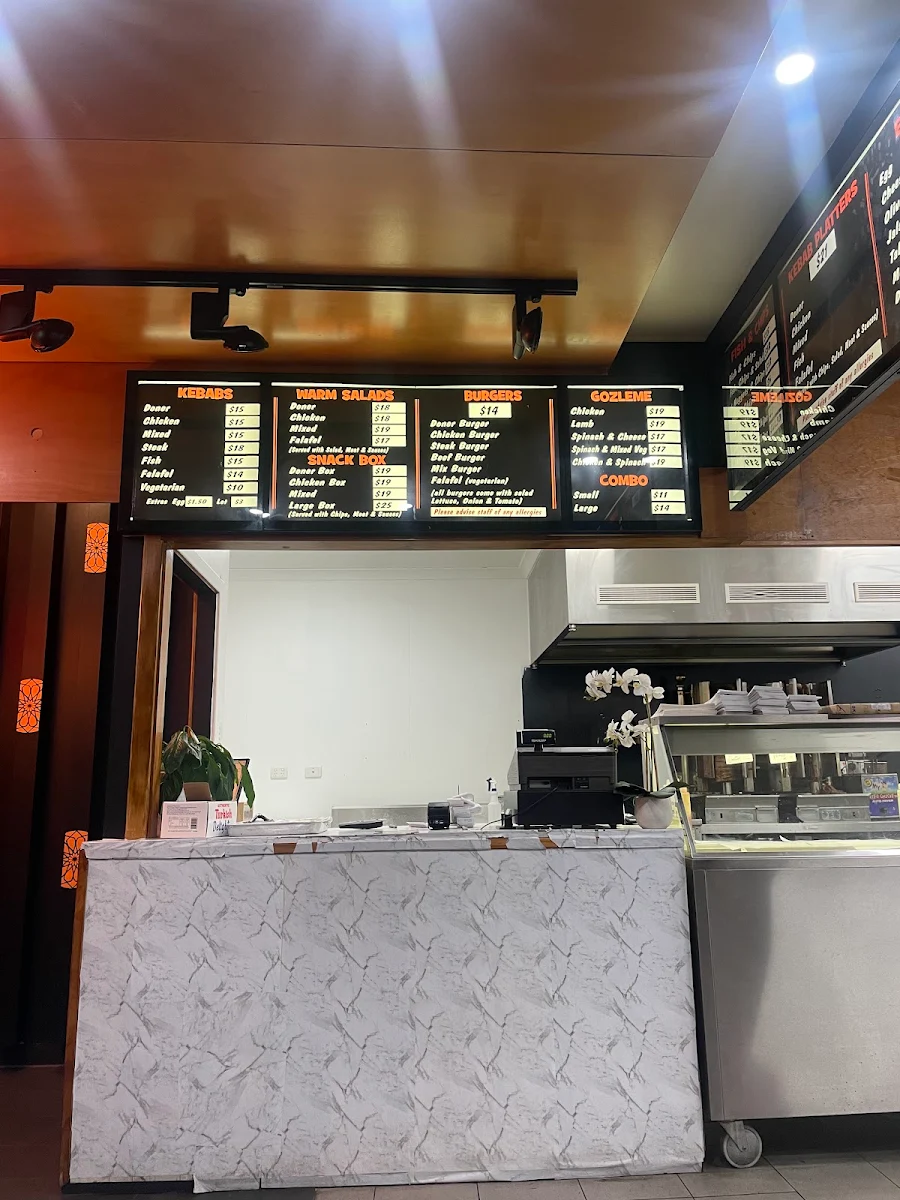 Menu, FOOD FORT