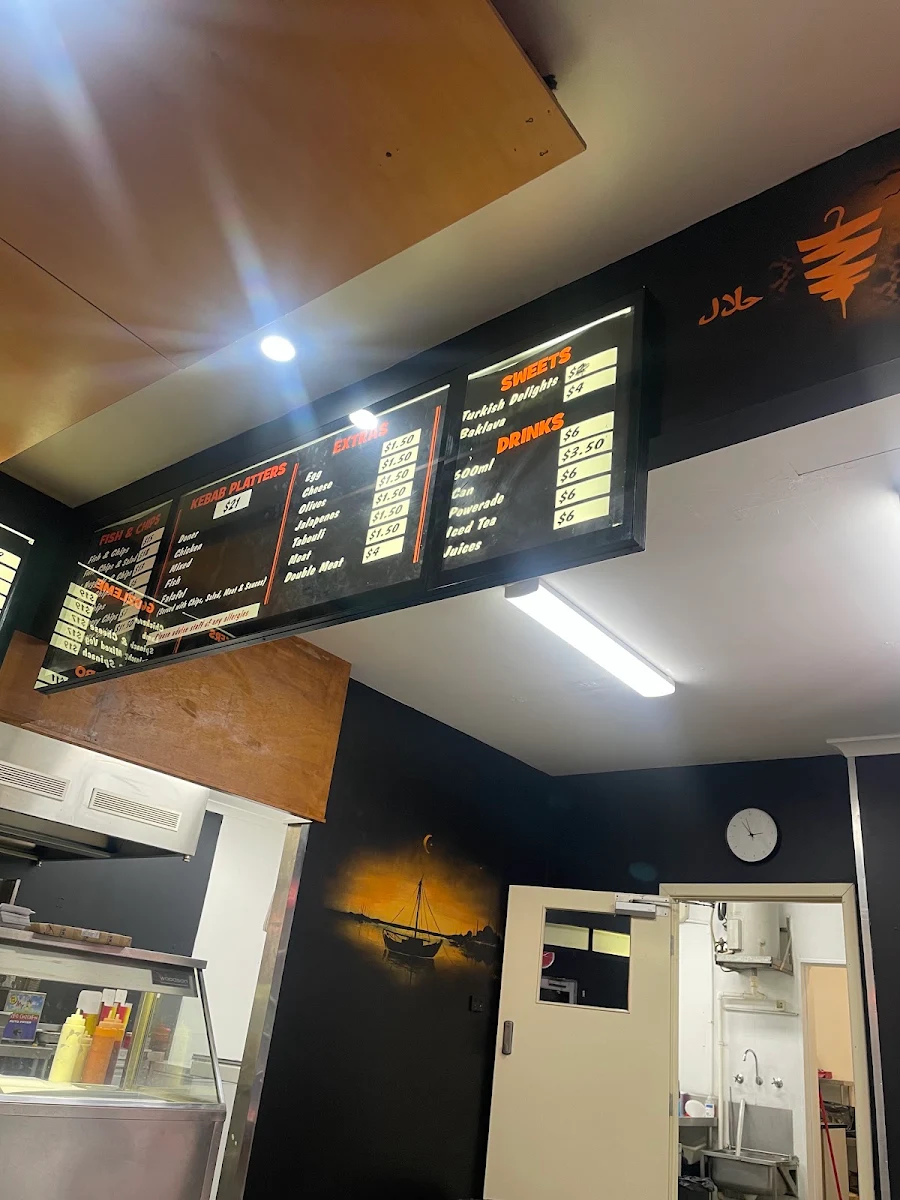 Menu, FOOD FORT