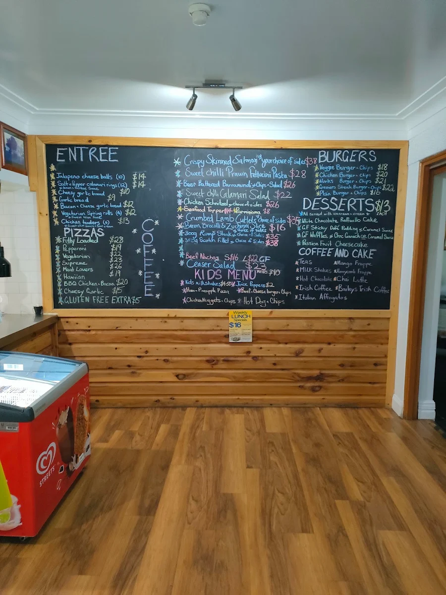 Menu, Bendemeer Hotel