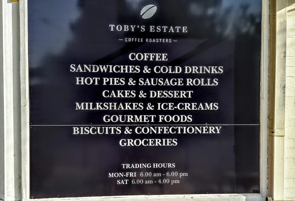 Menu, Riverview Deli