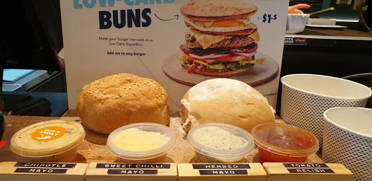 Menu, Grill'd Burgers - Fountain Gate