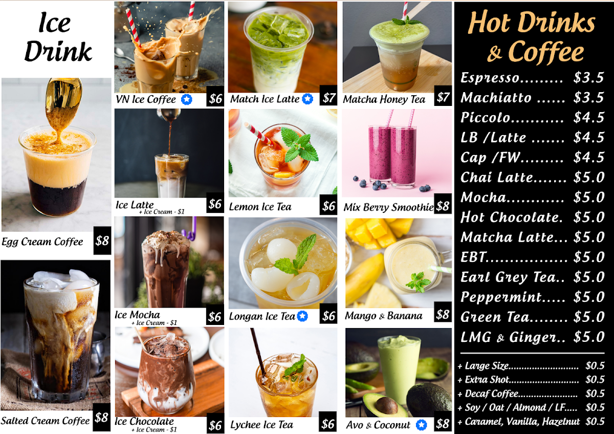 Menu, BanMe