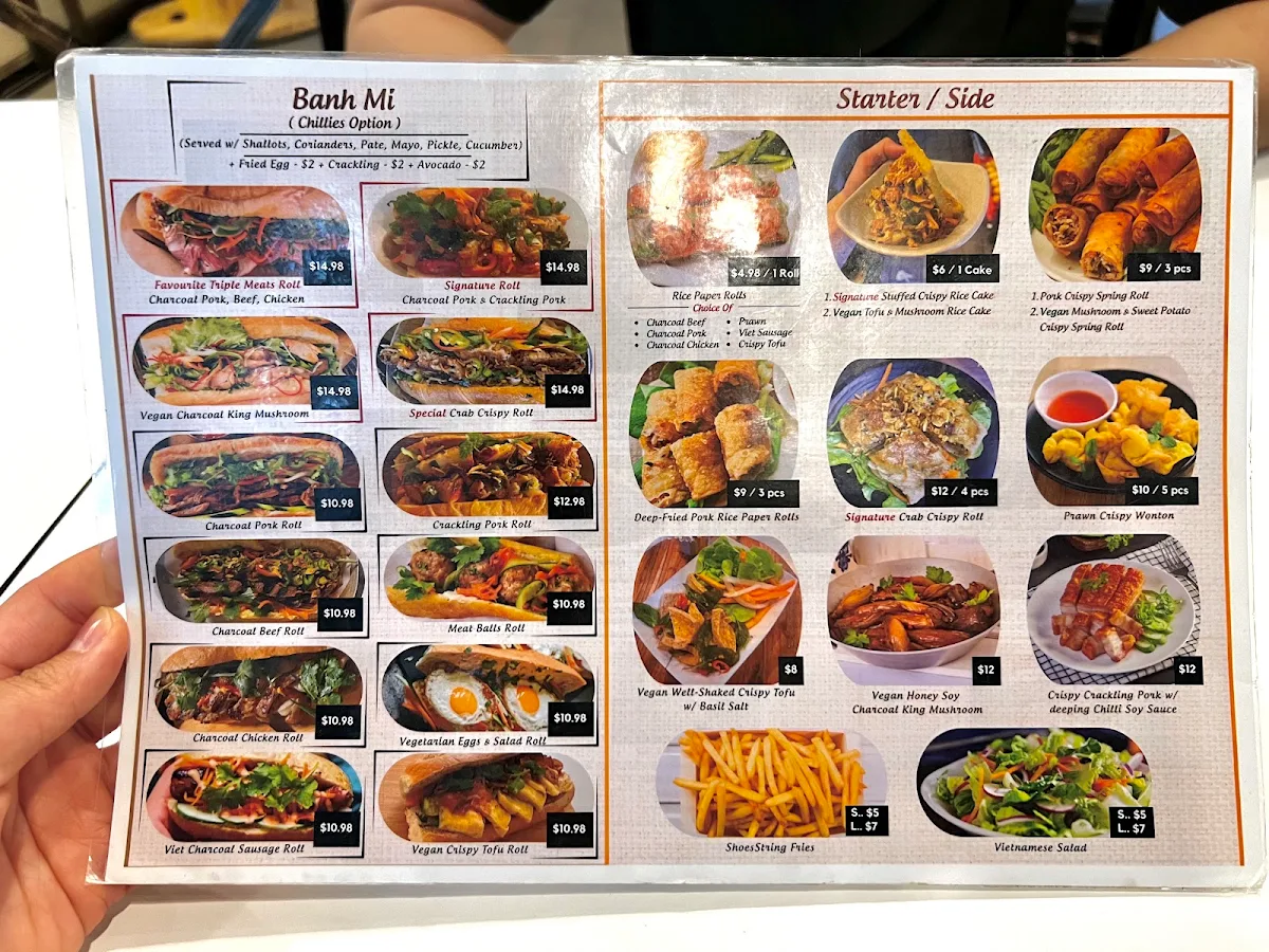 Menu, BanMe