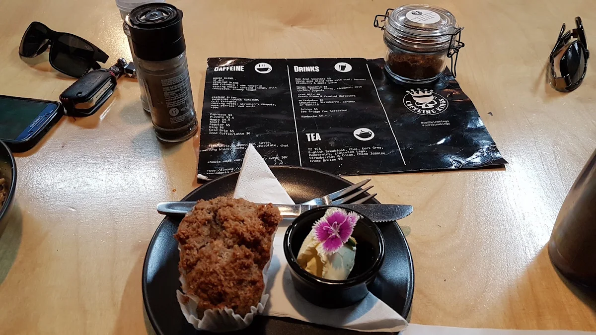 Menu, Caffeine Kings