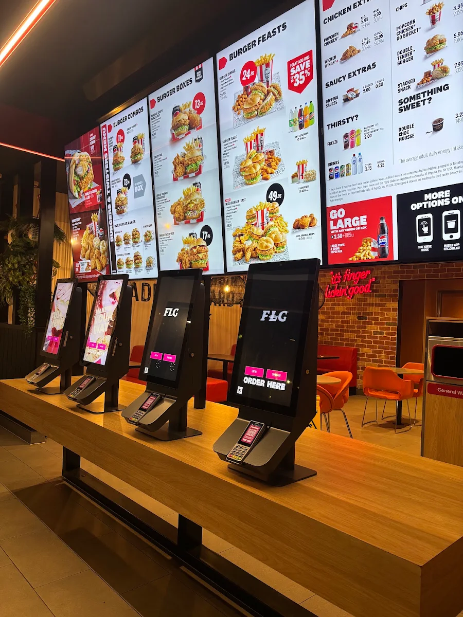 Menu, KFC Fulham Gardens