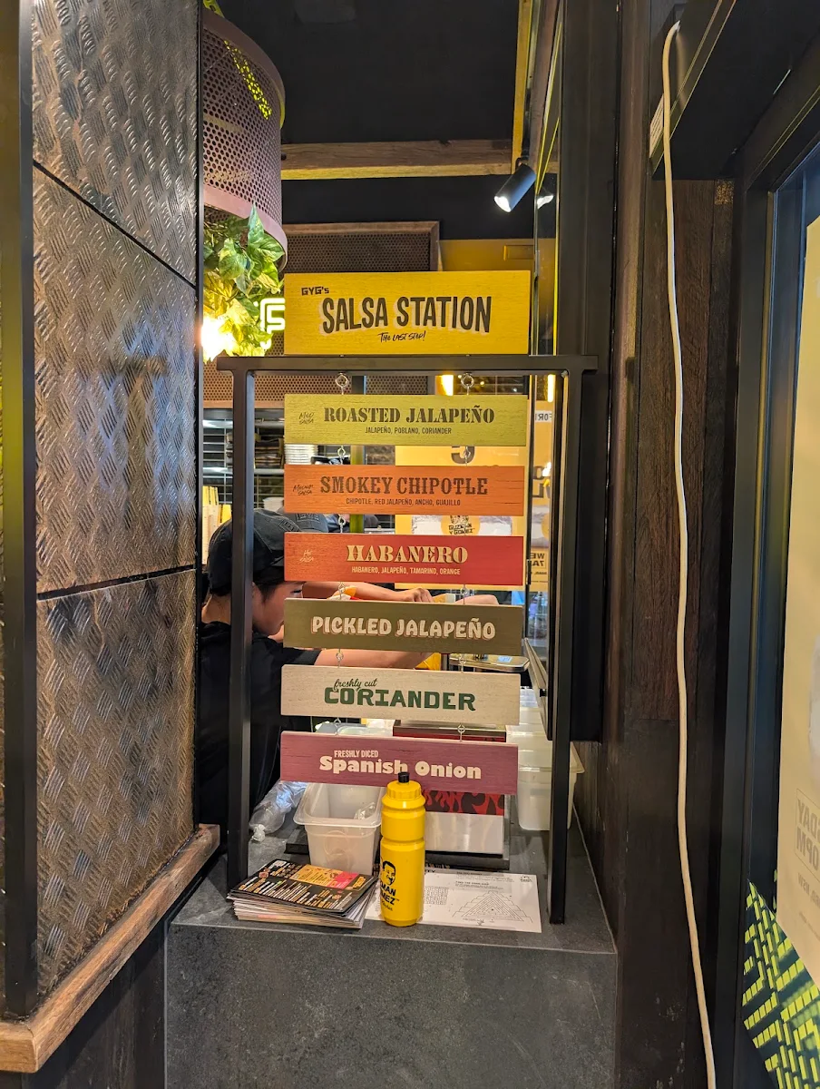 Menu, Guzman y Gomez - Carlingford