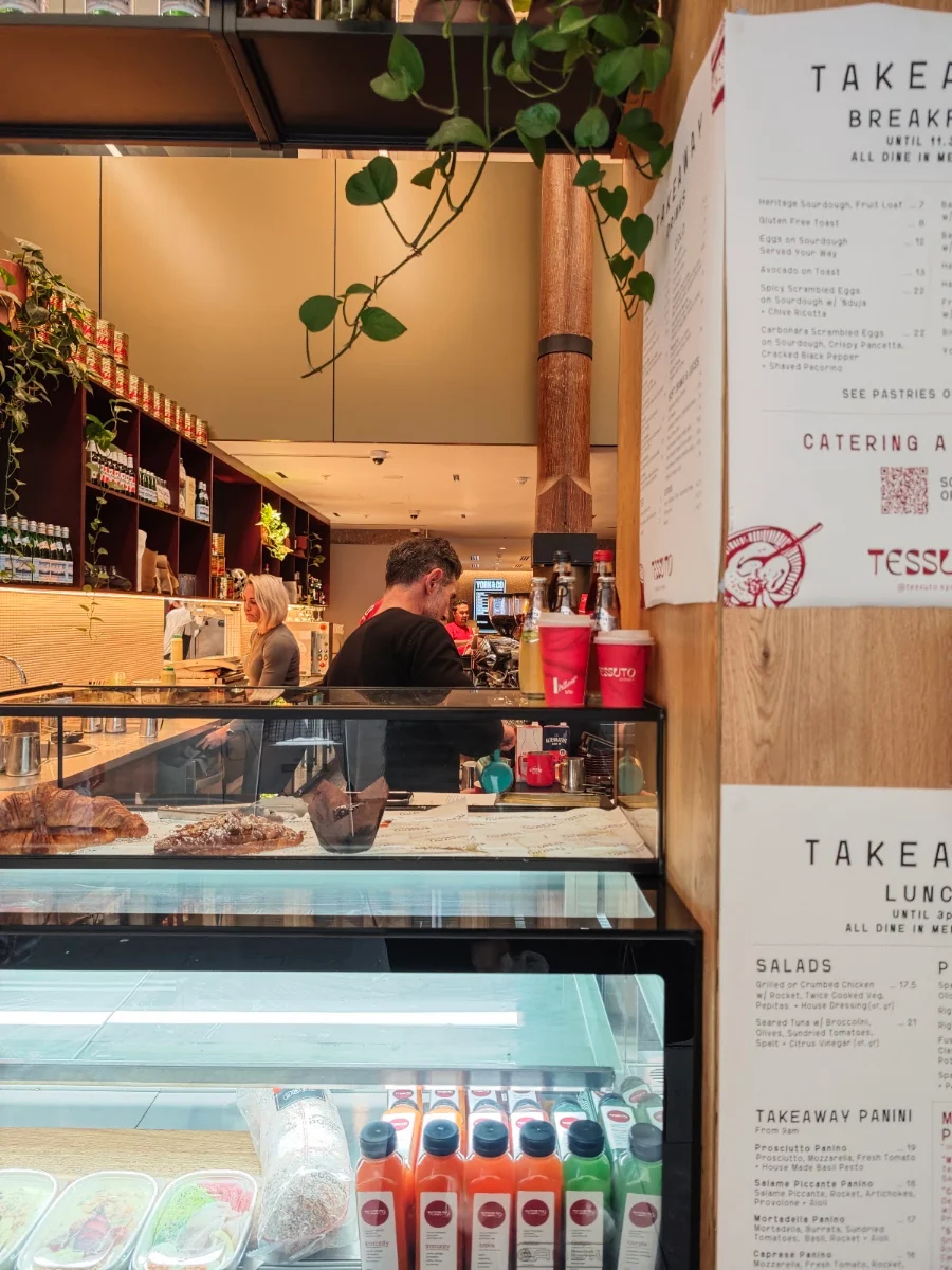 Menu, Tessuto