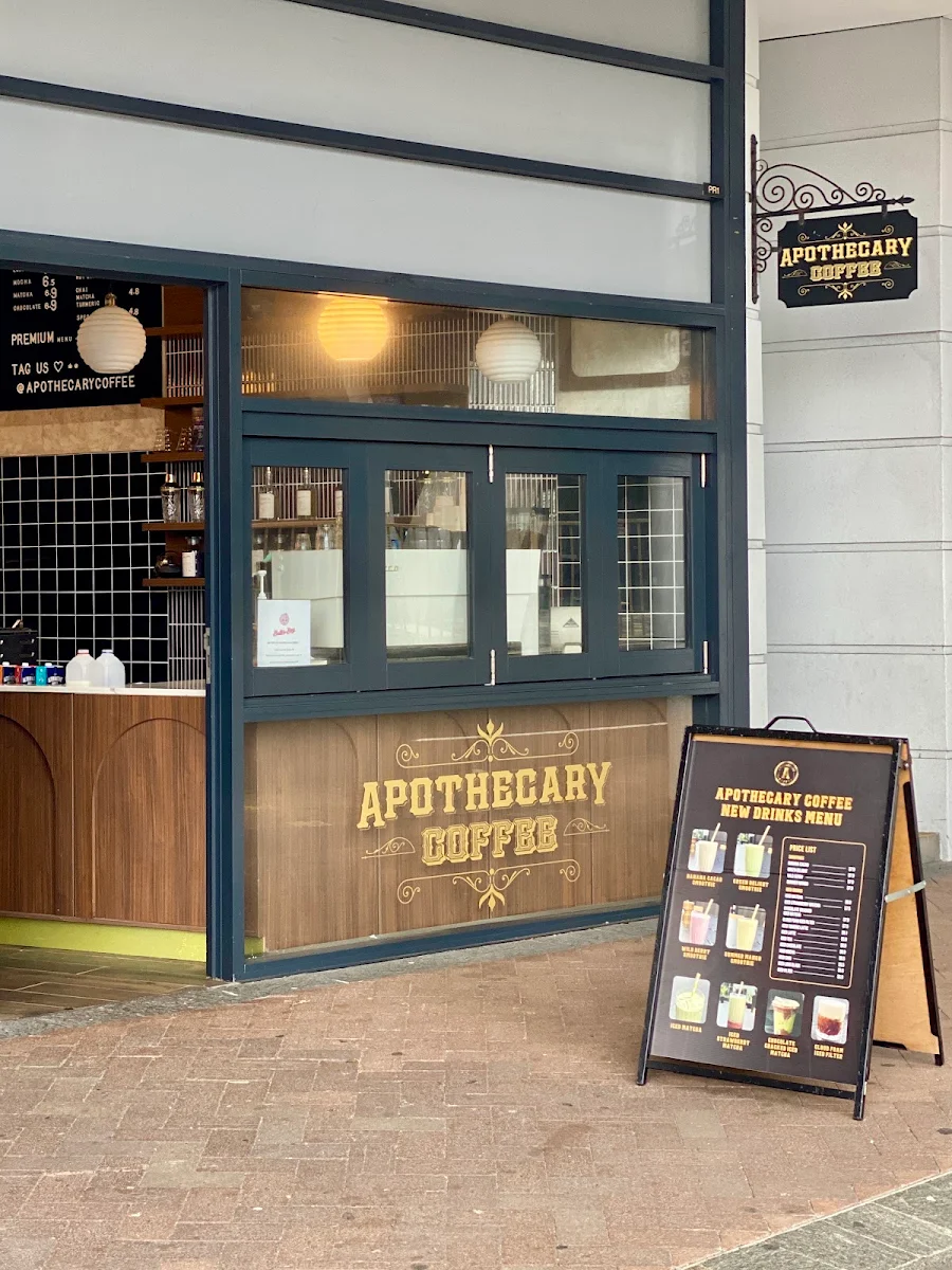 Menu, Apothecary Coffee St Leonards