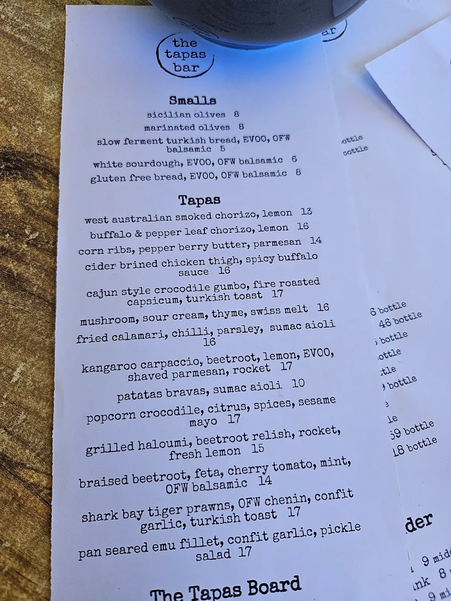Menu photo 1