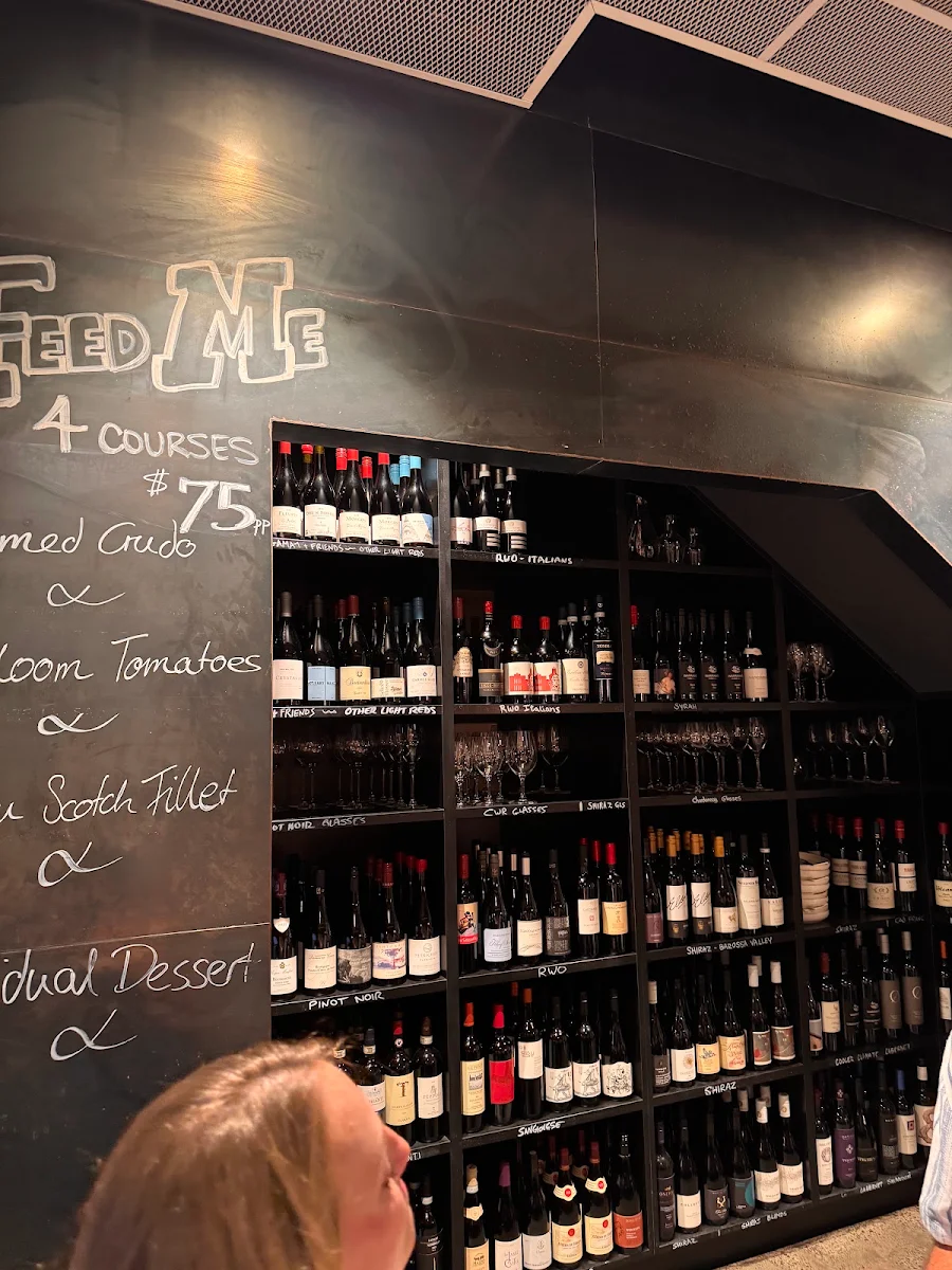 Menu, Coogee Wine Room - Restaurant & Bar