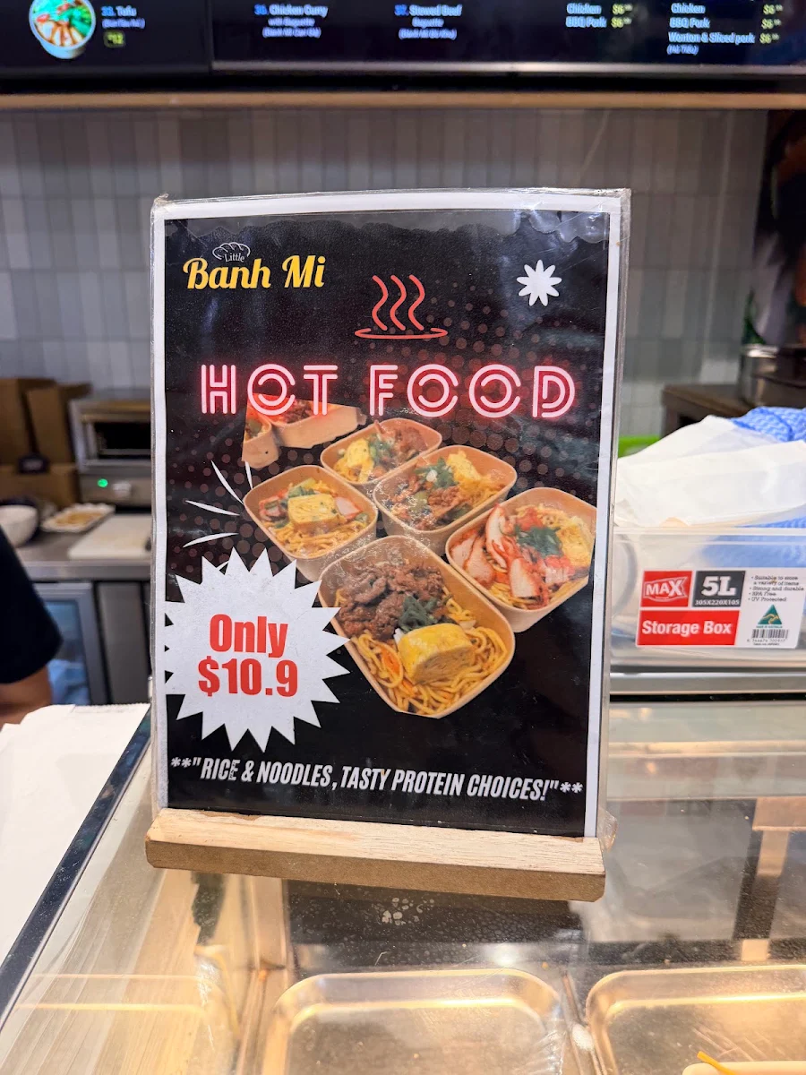 Menu, Little Banh Mi