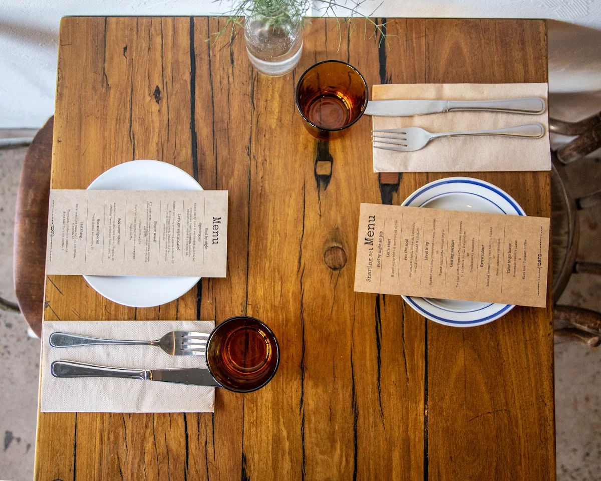 Menu, Fuel Espresso Bar