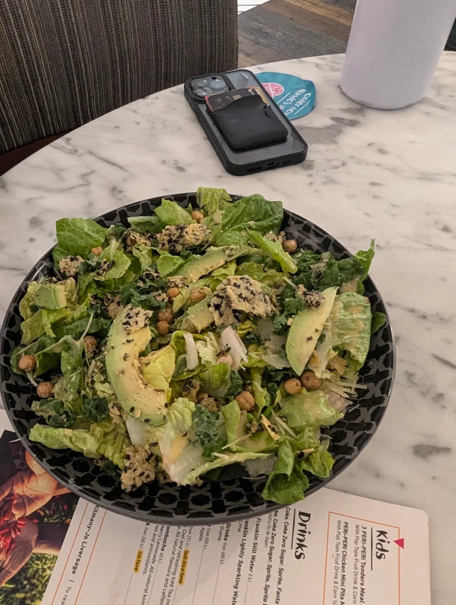 Menu, Nando's Australia Fair