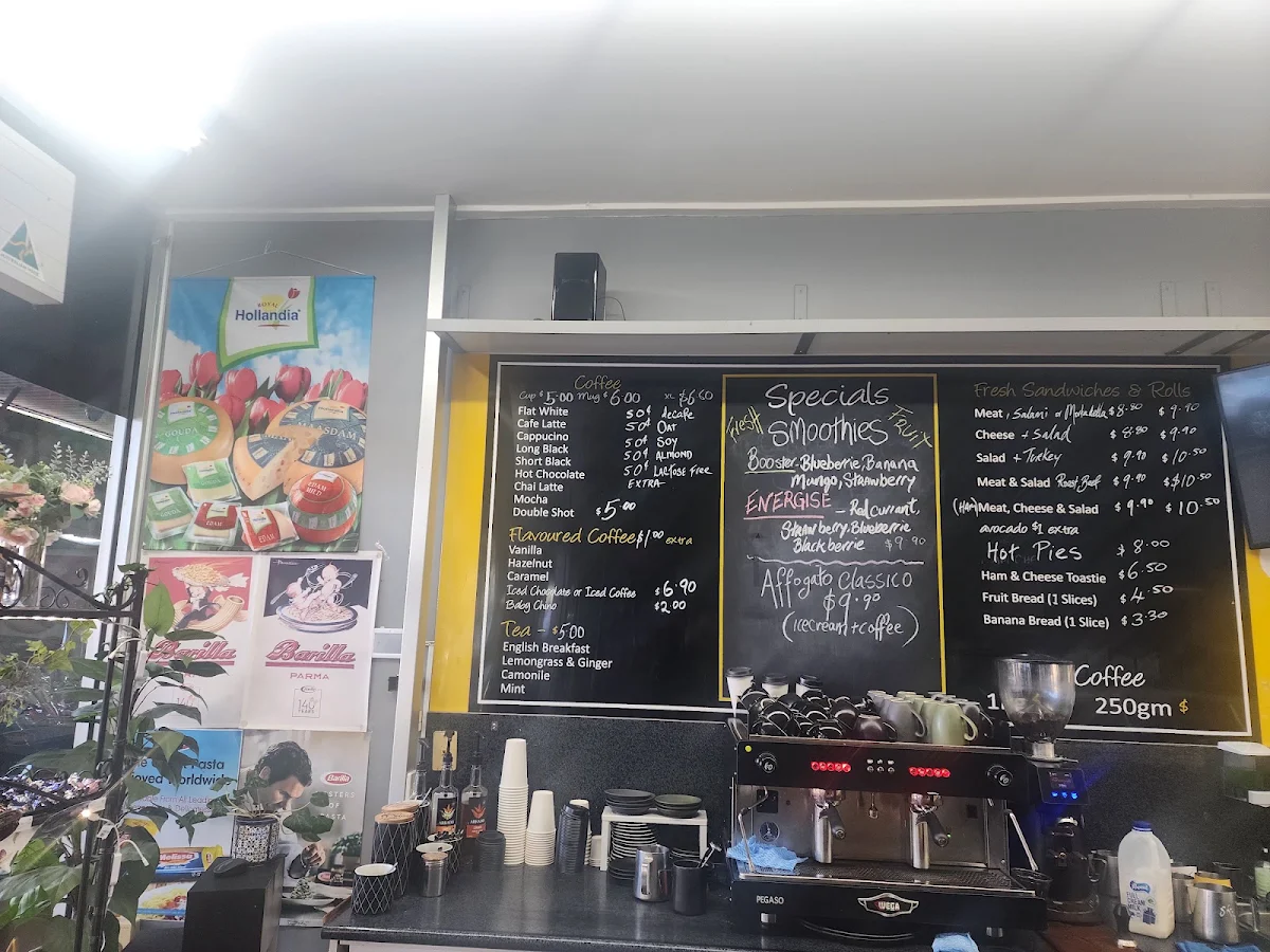 Menu, Deli'sh @ Hamilton