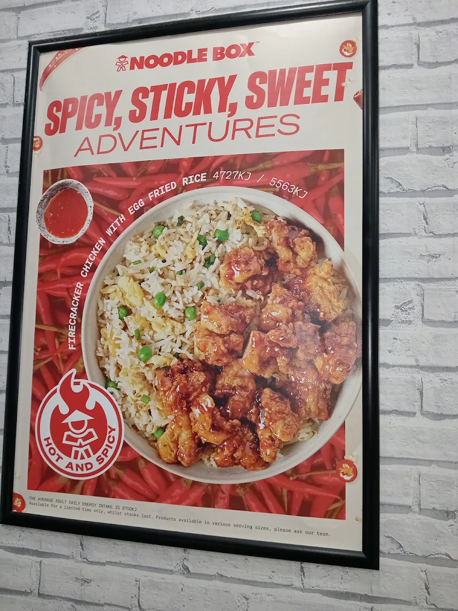 Menu, Noodle Box Port Melbourne