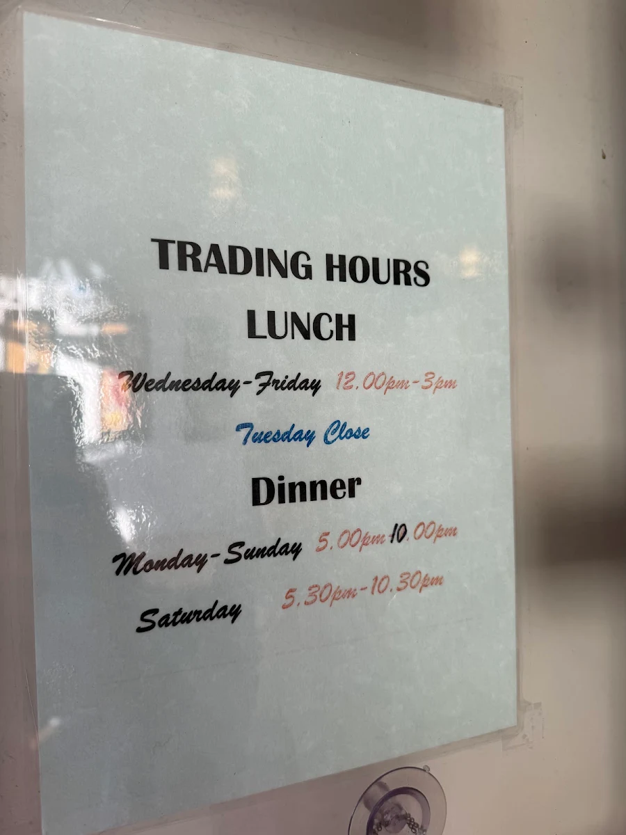 Menu, Cica