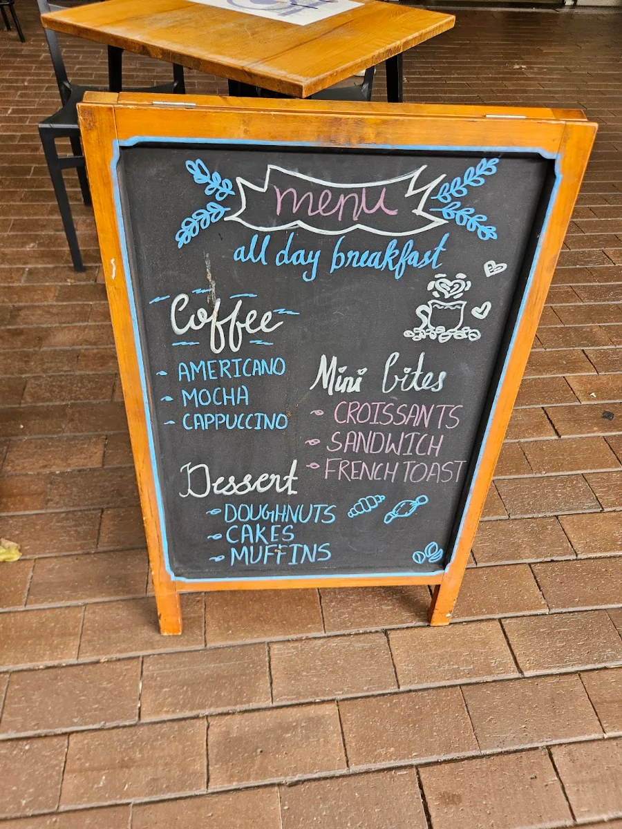 Menu, Tom & Gerry's Cafe