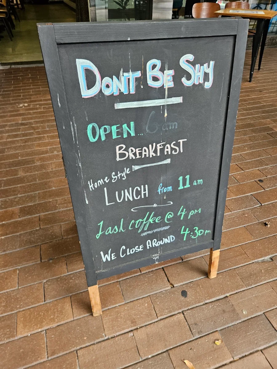 Menu, Tom & Gerry's Cafe