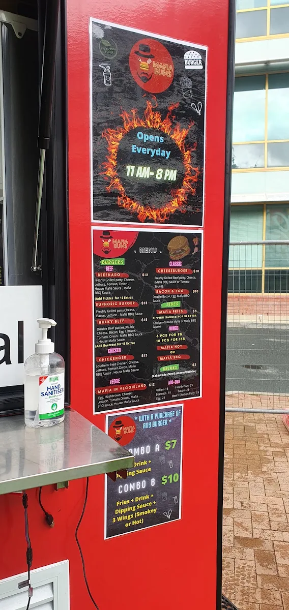 Menu, MAFIA BUNS
